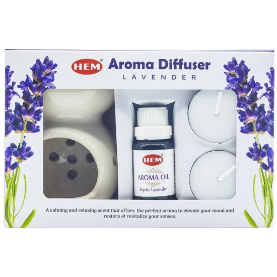 HEM Mystic Lavender Aroma Diffuser Gift Set