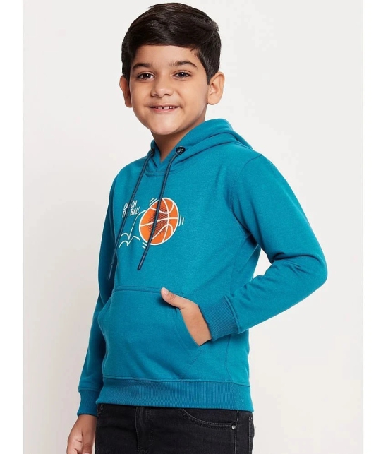 UBX Pack of 1 Boys Fleece Sweatshirt ( Teal ) - None