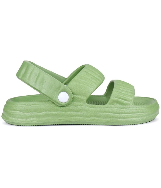 Bersache Green Floater Sandals - None