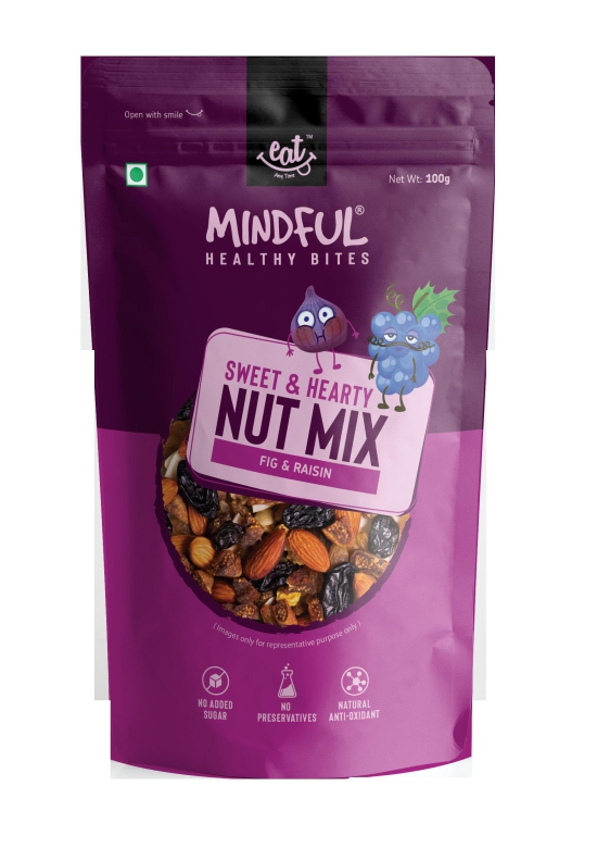 Fig & Raisins Trail Mix Pack of 2 - 400g