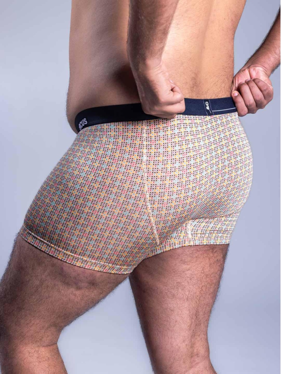 Men's Boxer-briefs - Herringbone-2XL