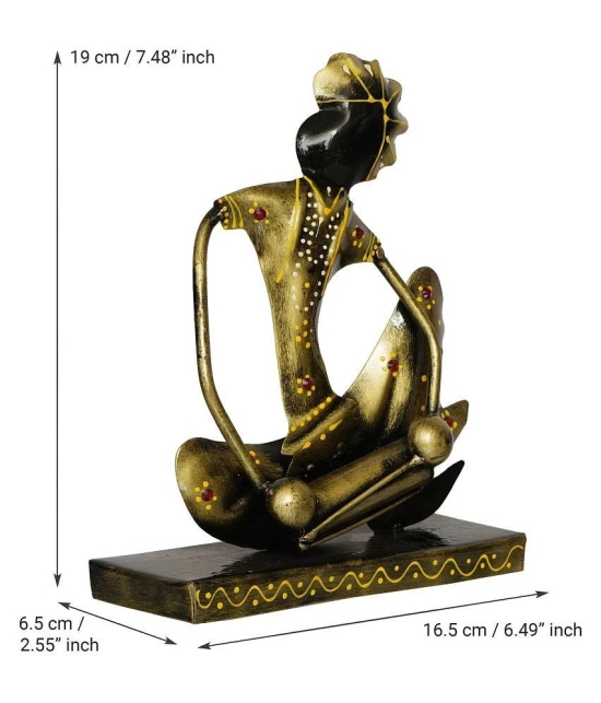 eCraftIndia Gold Iron Figurines - Pack of 1