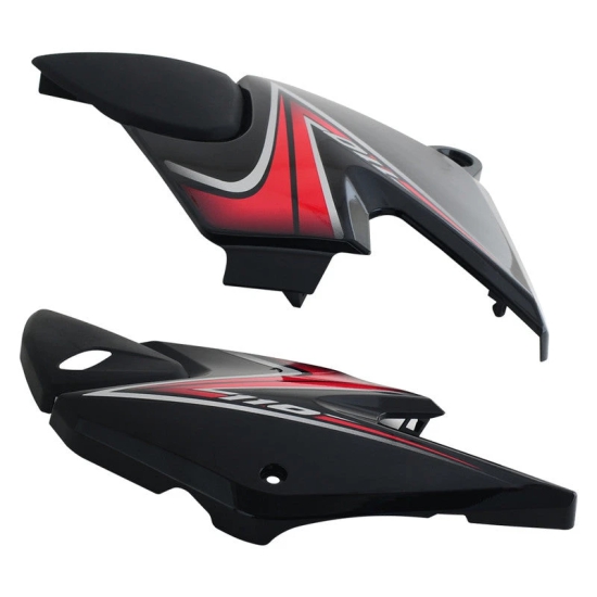 Side Panel / Side Cowl Set Fit For Honda Dream Yuga Black