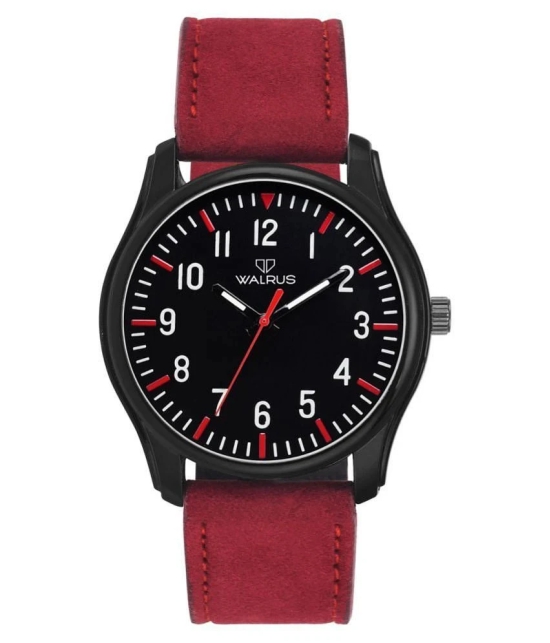 Walrus Casual Style Leather Analog Mens Watch