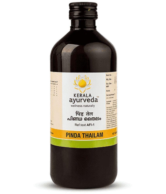 Kerala Ayurveda Pinda Thailam 450 ml, Gout Joint pain relief Oil, Gouty Arthritis Gout Relief Oil, Relieves Burning Sensation in Varicose Veins