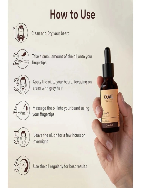 COAL CLEAN BEAUTY Anti Irritant Beard Oil 30 ml