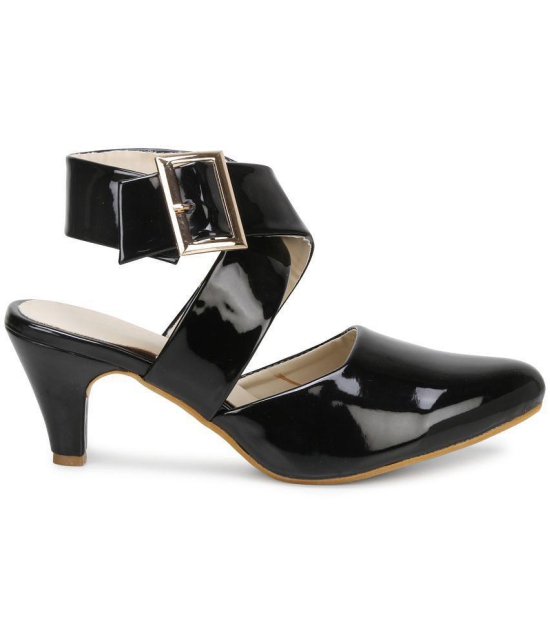 Saheb - Black Women's Sandal Heels - None