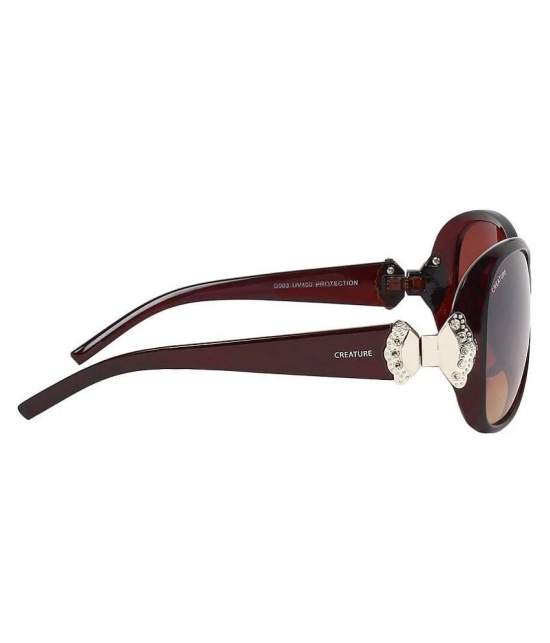 Creature - Brown Cat Eye Sunglasses ( Pack of 3 ) - Medium