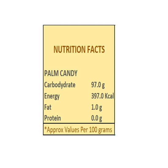 Sana's Thinai organics -Palm Candy (Panakarkandu), 250 grm