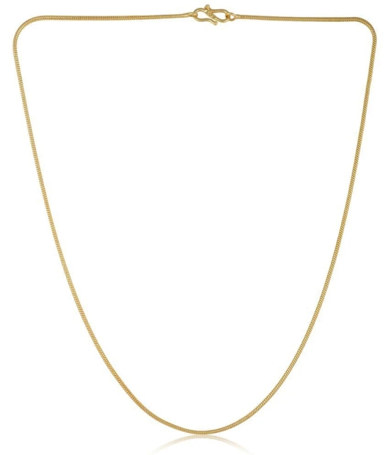 AanyaCentric Combo of 2 Gold Plated 22inches Long Fashion Chain - None