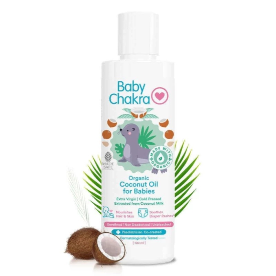 BabyChakra Moisturizing Baby Wash + Organic Coconut Oil 100ml