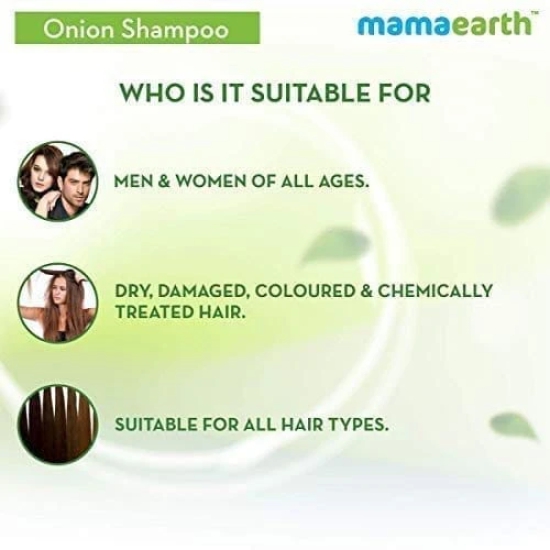 Mamaearth Shampoo Onion 150ml