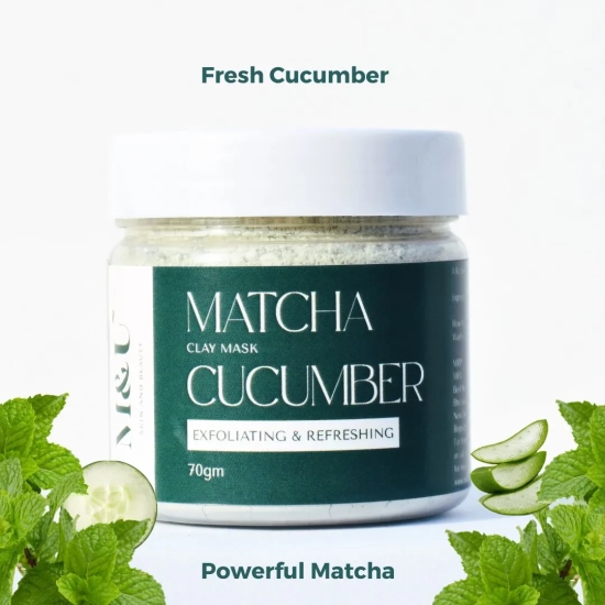 Matcha & Cucumber Acne Clearing Clay Mask