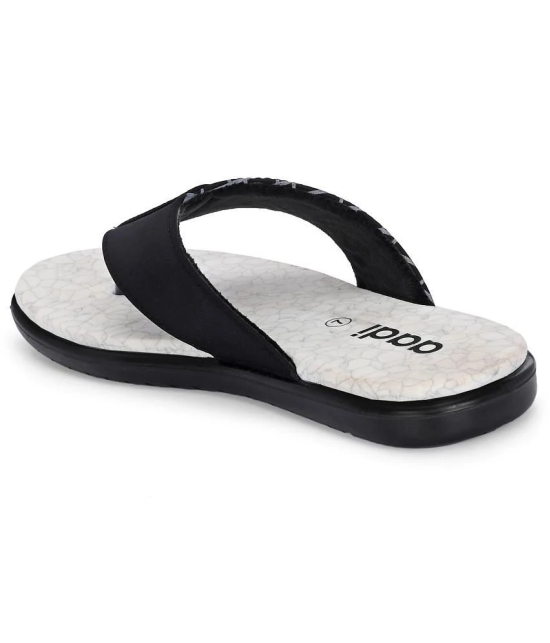 Aadi White Mens Thong Flip Flop - None