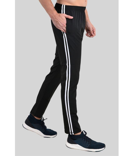 Forbro - Black Polyester Men's Sports Trackpants ( Pack of 1 ) - None