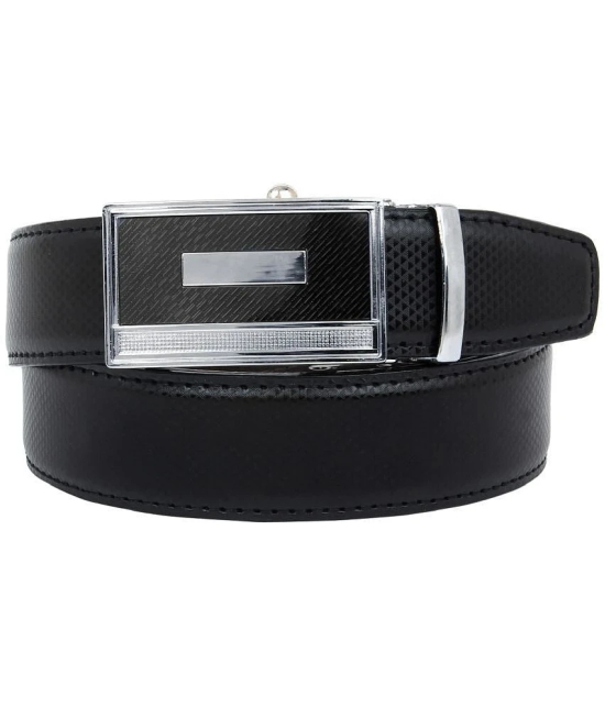 Zacharias - Black Leather Mens Reversible Belt ( Pack of 1 ) - None