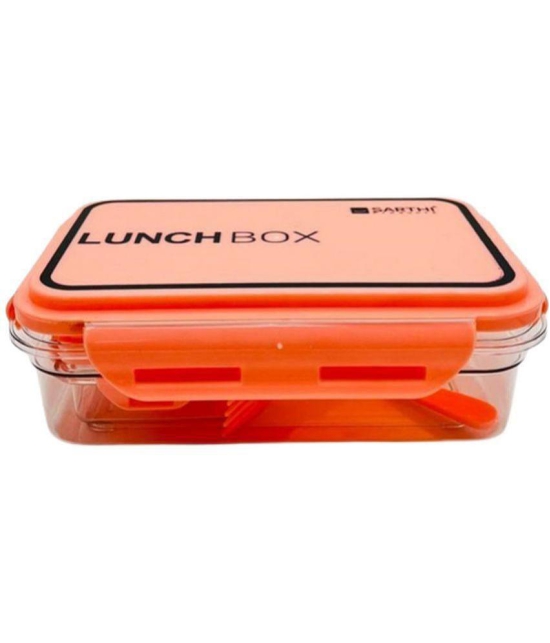 VARKAUS (SARTHI ) LUNCH BOX Plastic Lunch Box 2 - Container ( Pack of 1 )