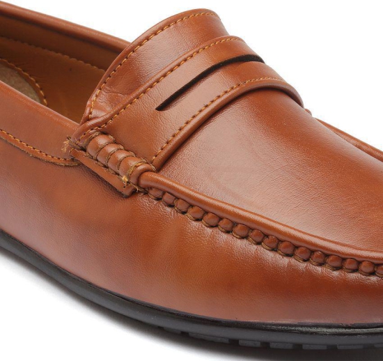 Action - Tan Mens Slip on - 6