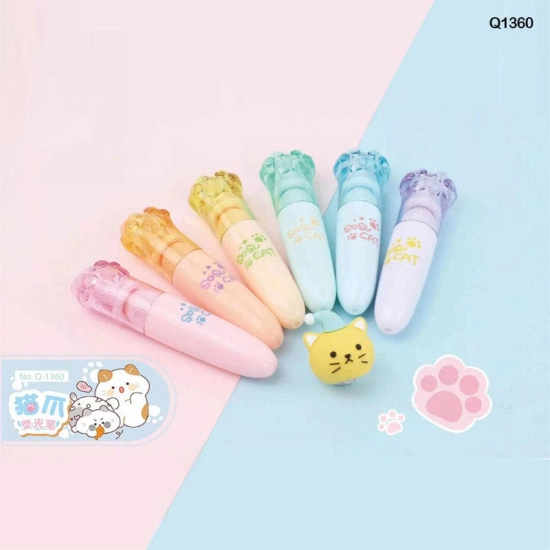 Q1360 Highlighter 6Pc Cat  (Contain 1 Unit)