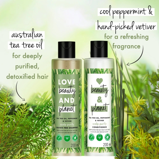 Conditioner - Tea Tree, Peppermint & Vetiver - 200ml
