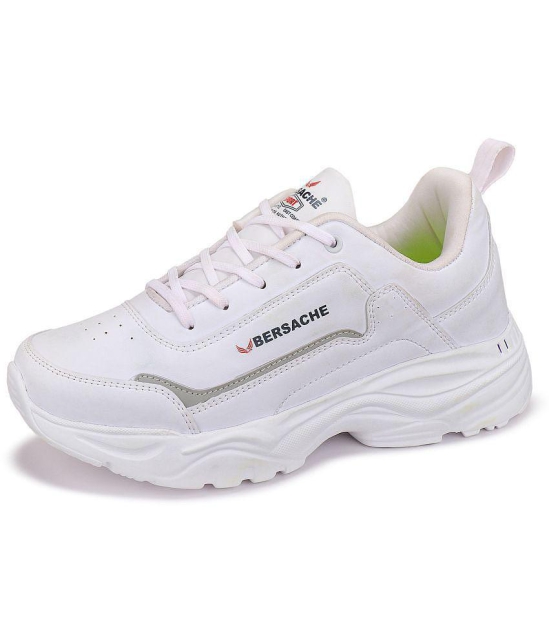 Bersache Casual Shoes White Mens Outdoor - None