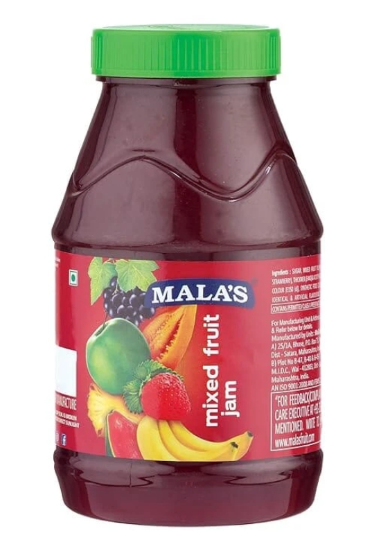 Malas Mixed Fruit Jam 1Kg Pet Jar