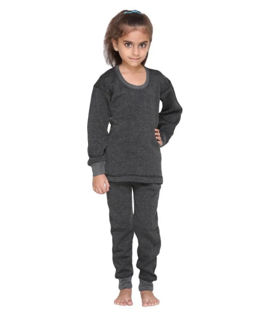 Vimal Jonney Black Thermal Bottom - 9-10 Years