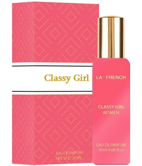 LA FRENCH Classy Girl Eau De Parfum (EDP) For Women 20ml ( Pack of 1 )