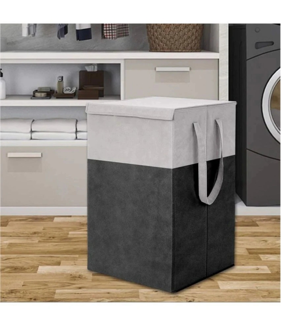 HOMETALES Black Laundry Bag