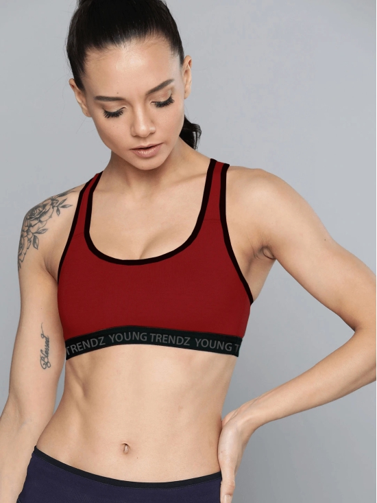 Young Trendz Womens Nonpadded Sportsbra-30 / Maroon