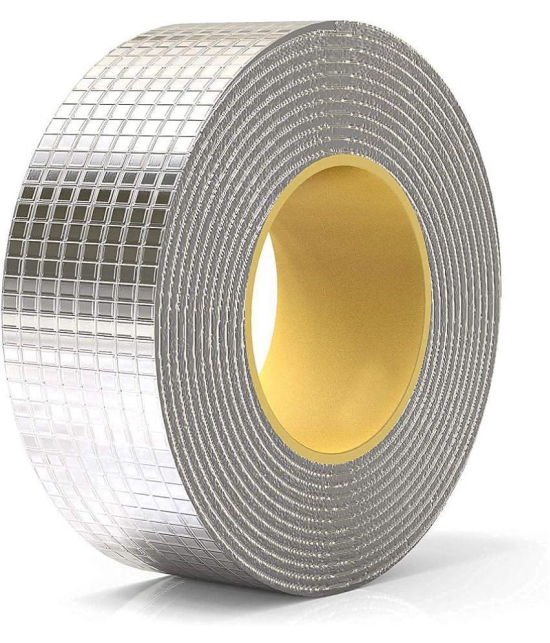 GEEO Super Strong Adhesive Waterproof Permanent Repair Tape Butyl Rubber Aluminum Foil Tape