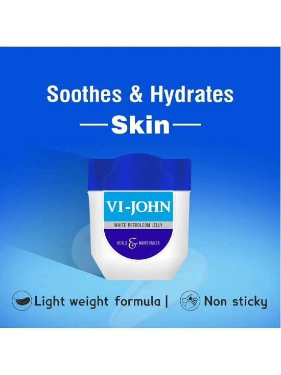 VI-JOHN White Petroleum Jelly Classic For Skin Protection & Moisturizer 50ml