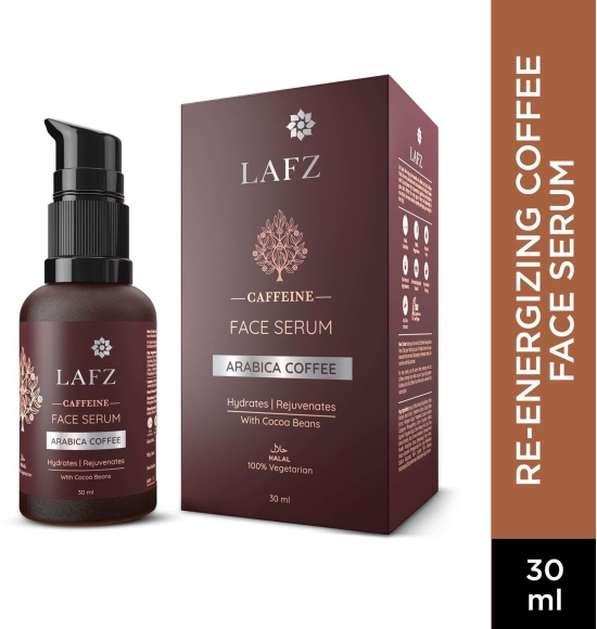 LAFZ Coffee Face Serum, Enriched With Arabica Coffee And Cocoa Beans, Exfoliates, Brightens Skin & Prevents Premature Ageing, Improves Skin Elasticity Suitable For All Skin Types