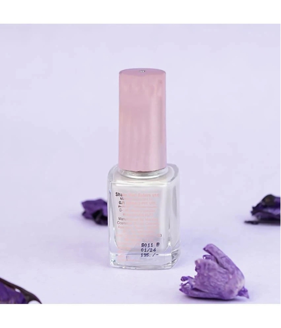 Oshea Herbals Nail Enamel SNOW WHITE -91