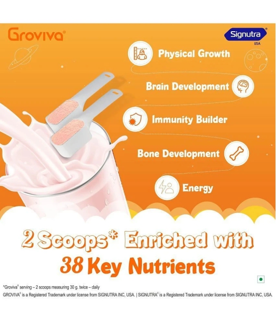 Groviva Child Nutrition Supplement Jar Nutrition Drink for Children 400 gm