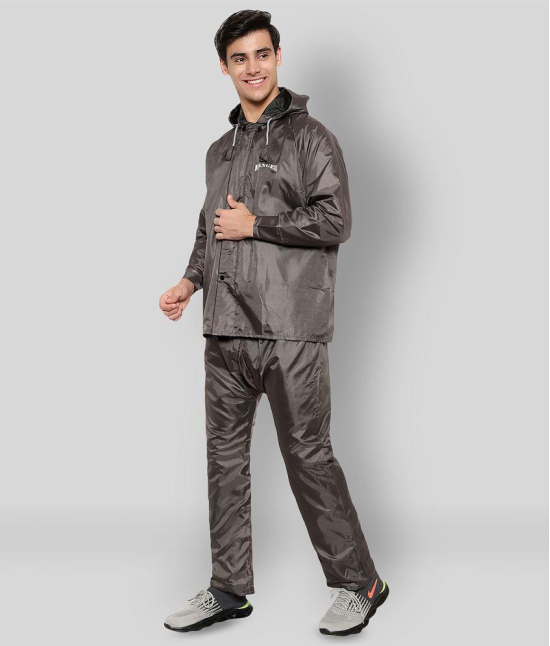 Zacharias Grey Rain Suit - 2XL