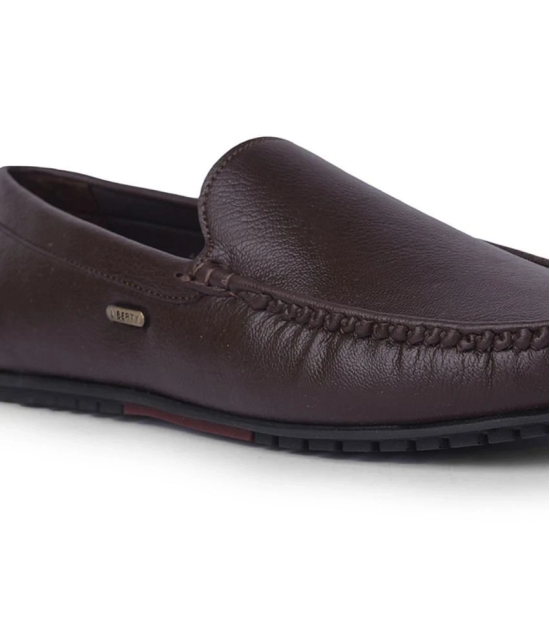 Liberty Brown Mens Slip on - 8