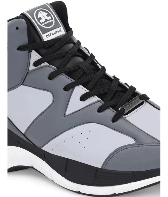 OFF LIMITS RIDER Gray Basketball Shoes - 7