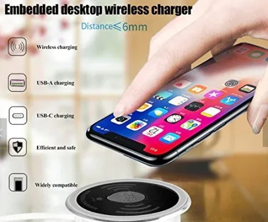 Furniture Table top Wireless Charger