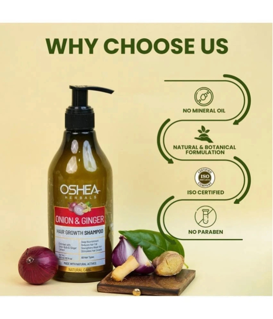 Oshea Herbals Onion And Ginger Shampoo 300Milliliters