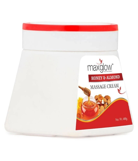 MaxGlow HONEY ALMOND MASSAGE CREAM - 100 GM Day Cream 100 gm Pack of 2