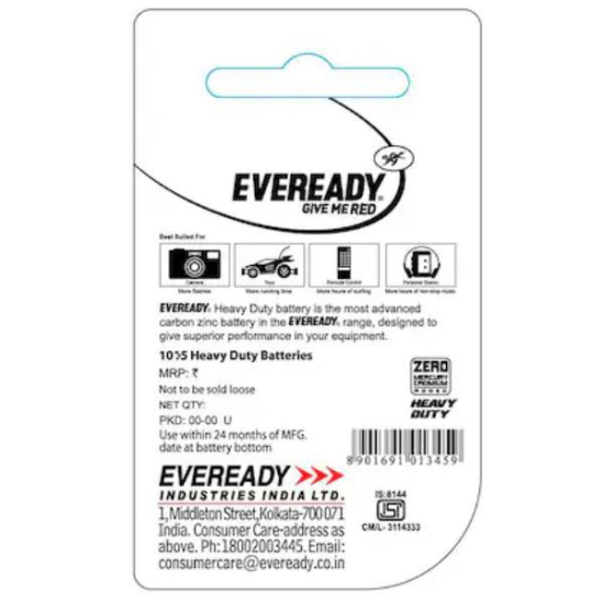 Eveready Battery Cell 1.5V