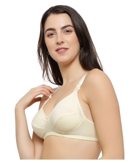 KYODO Poly Cotton Everyday Bra - Yellow - 36B