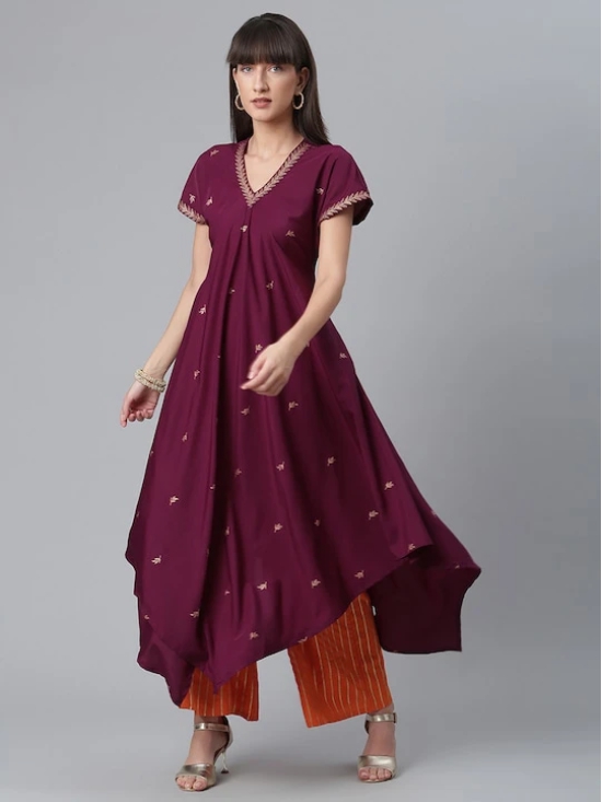 Women Multicoloured Kurta with Trousers