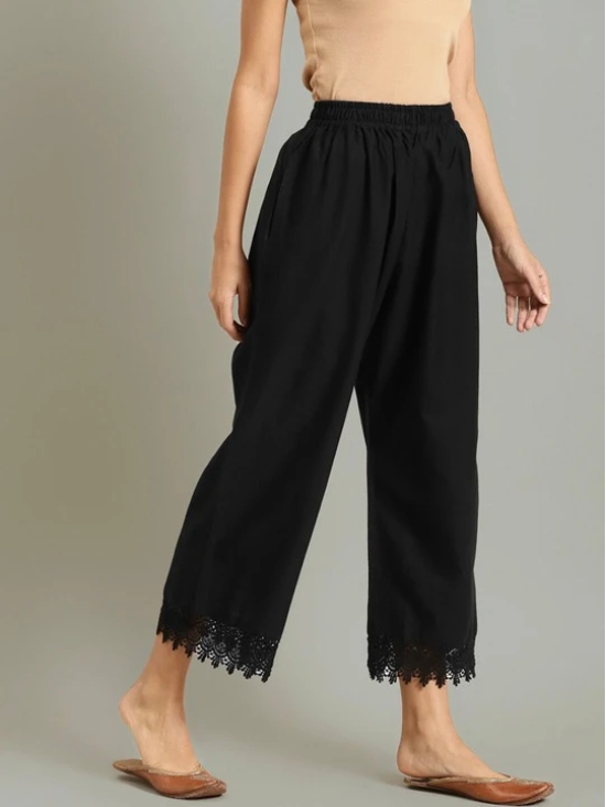 Woven Wide Leg Palazzos