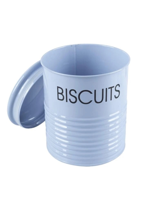 Biscuits Jar with Lid - (Blue, 1700mL)