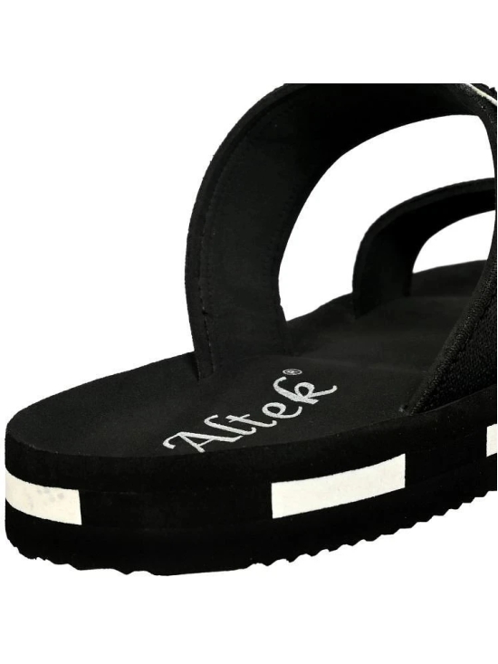 Altek Black Mens Slide Flip Flop - None