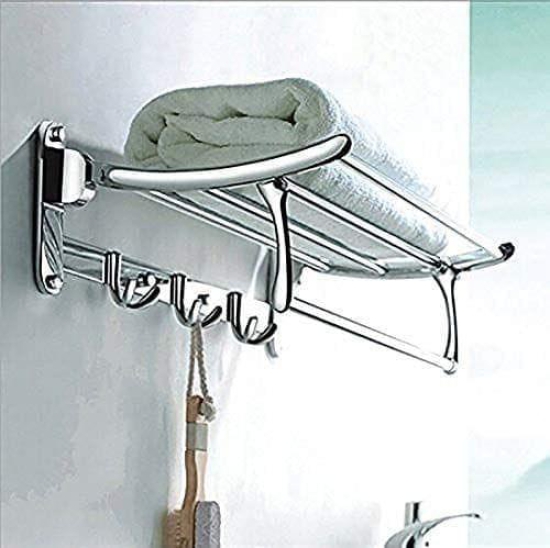 ANMEX Classic Stainless Steel Folding Towel Rack (18 Inches)
