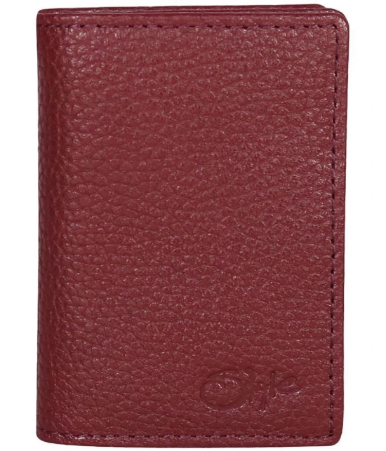 Style 98 - Leather Unisex Card Holder ( Pack of 1 ) - Brown