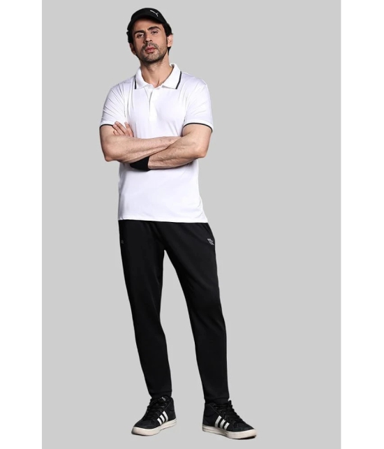 Dida Sportswear White Polyester Regular Fit Mens Sports Polo T-Shirt ( Pack of 1 ) - None